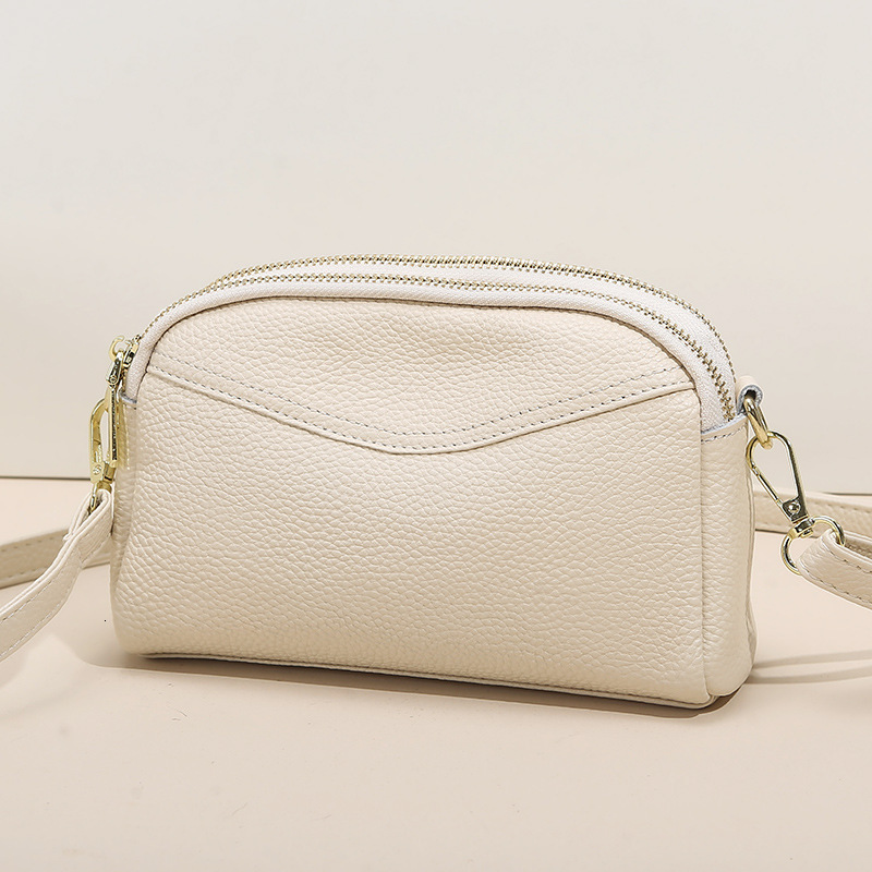 Free Shipping Designer Bag Crossbody Bag Top Layer Cowhide Pillow Bag Simple And Fashionable Solid Color Leather Bag Casual And Versatile Soft Leather