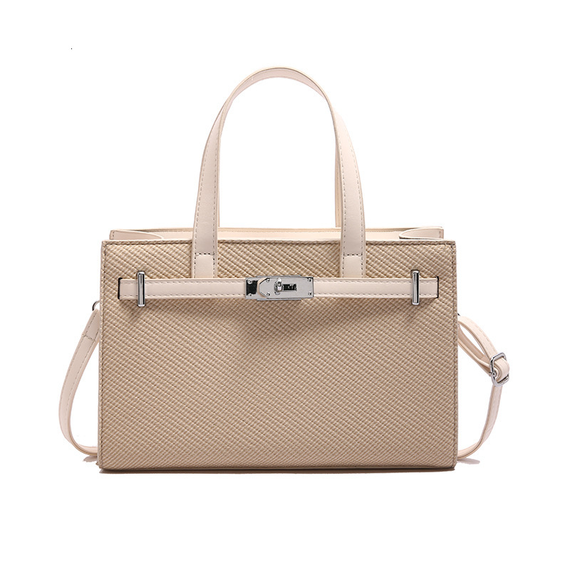 Fashion Light Luxury Lychee Texture for Women 2025 New Trend Versatile Shoulder Crossbody Tote Bag