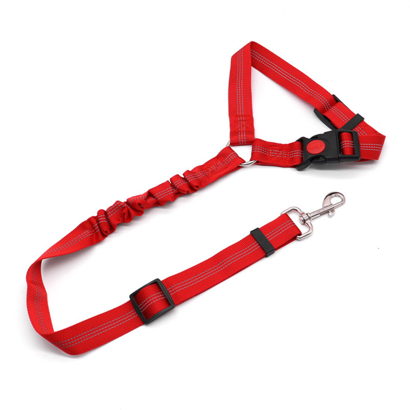 Pet Rear Seat Belt Explosion-Proof Cat Car Safety Rope Elastic Dog Leash Supplies