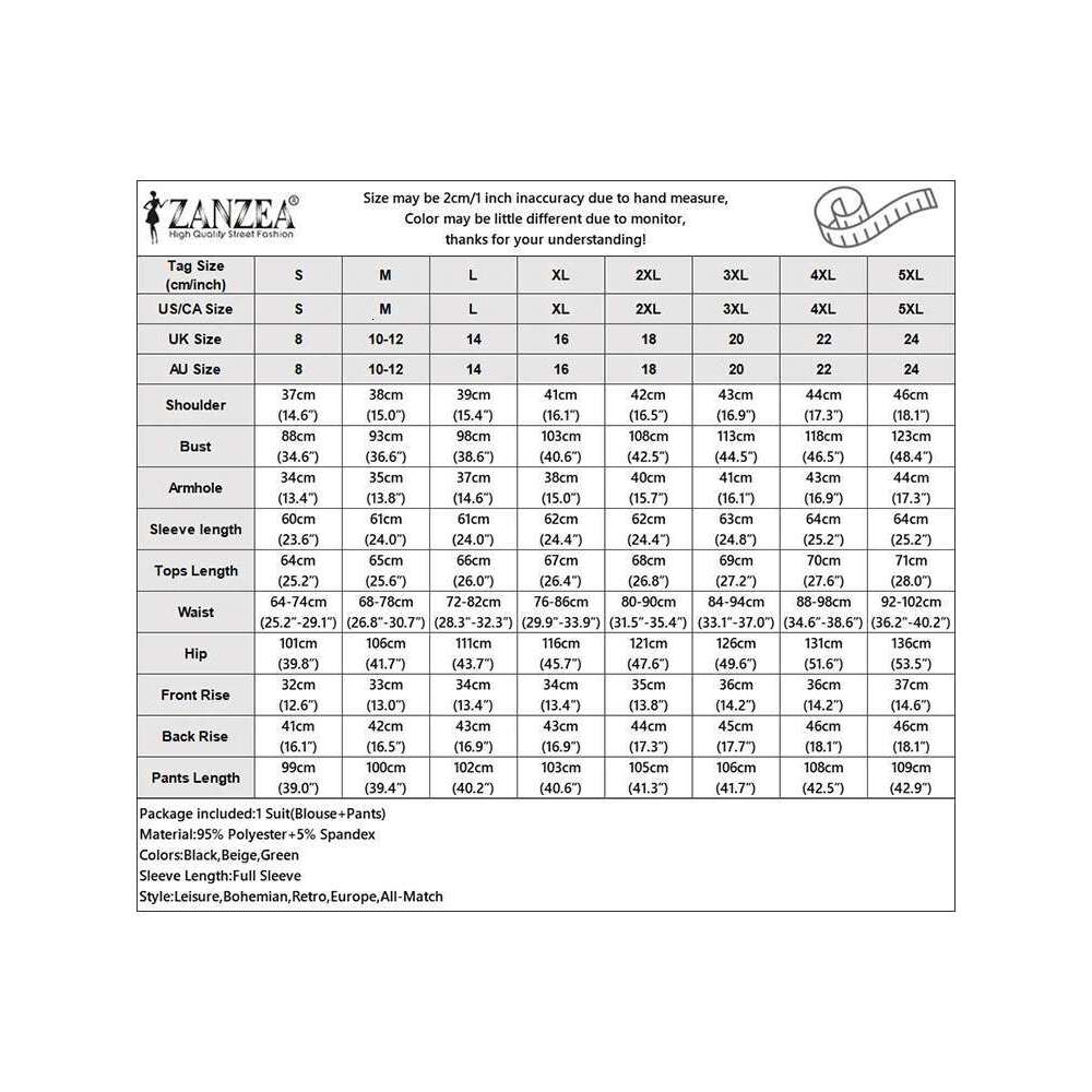 ZANZEA Elegant Office Lady Blazer Suits Women Tied Waist Top And 2Pcs Outfits Streetwear Commute Classy Pant Sets