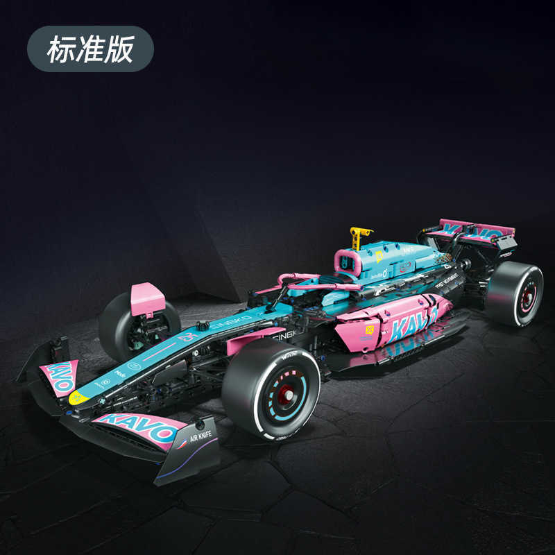 Technical John Player Special Formula 1 Classic Racing Cars One Generation Legend Racer Building Blocks Models MOC Bricks ToysT250304