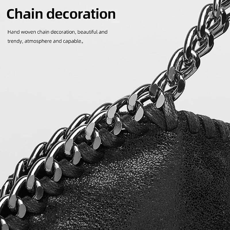 2025 New Chain Fashion Design Handbag Casual Pocket Women's Shoulder Bag