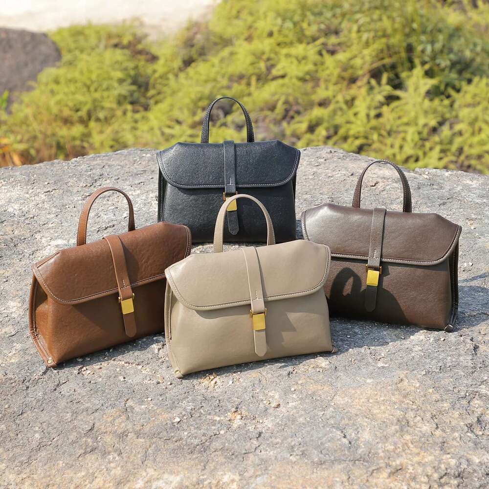 Genuine Leather Women's Handbags Designer 2025 Trend Women Shoulder Bags High Quality Cowhide Crossbody Messenger Bag