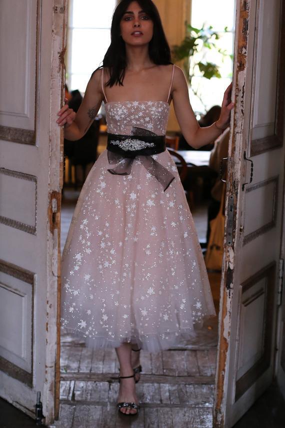 New Dress Sexy Strap Sleeveless Bra Dress Chiffon Dress