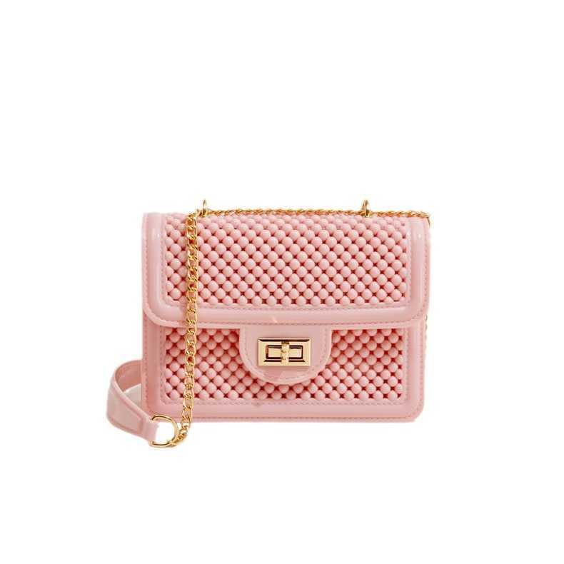 Trendy Pvc Jelly Bag Soft Leather Texture Fashion and Versatile Single Shoulder Womens Bag Large Capacity Bag