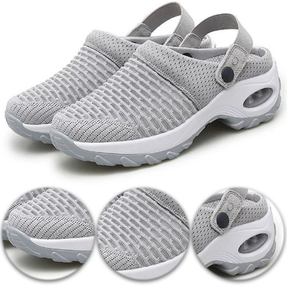 Mesh Orthopedic Clogs Arch Support Garden Shoes Breathable Outdoor Slippers for Women 250526