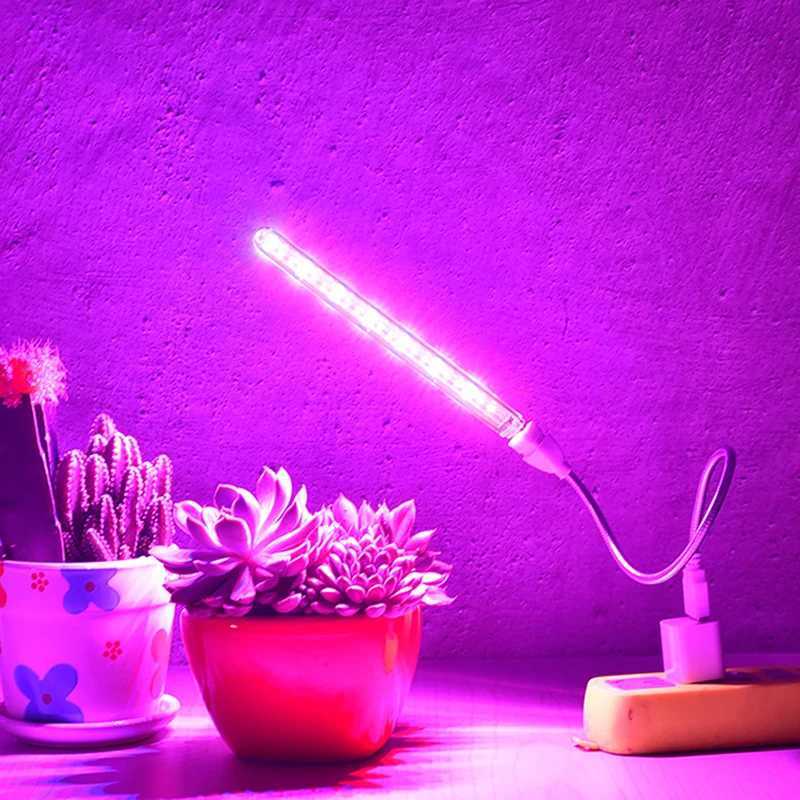 USB LED Grow Light Full Spectrum 10W DC 5V For Plant Lighting Phyto LampXJ250526