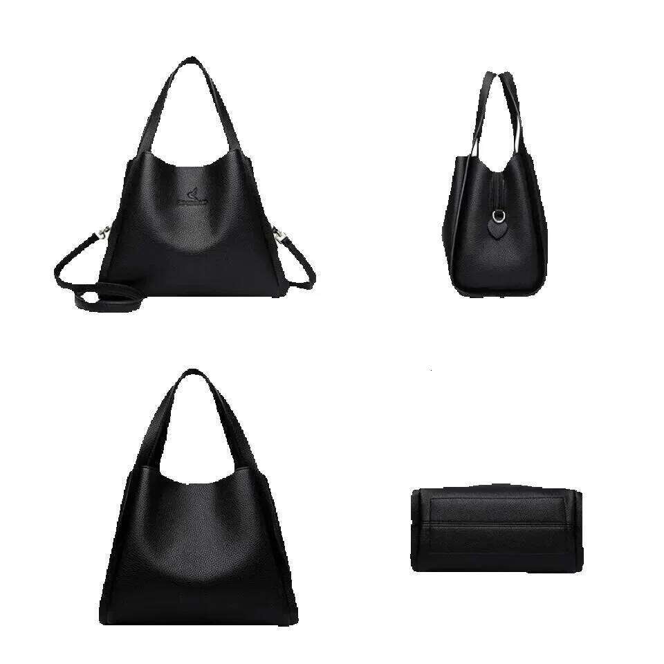 Designer Luxury Designer Luxury VANDERWAH Genuine Brand Soft Leather Top-Handle Bags Female Handbags Women Shoulder Crossbody Totes Messenger Bag 3 La