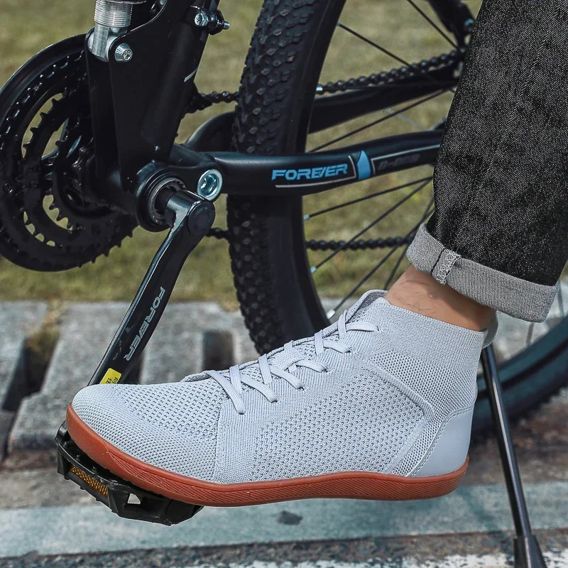 Wider Shoes Mens Minimalist Barefoot Male Breathable Mesh High Top Unisex Outdoor Athletic Sneakers 250526