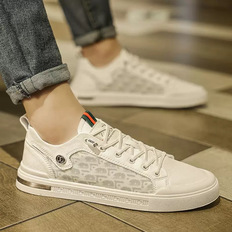 designer mens shoes Versatile Stylish Skate Shoe sneaker Trendy Business Casual Footwear high quality 39-44