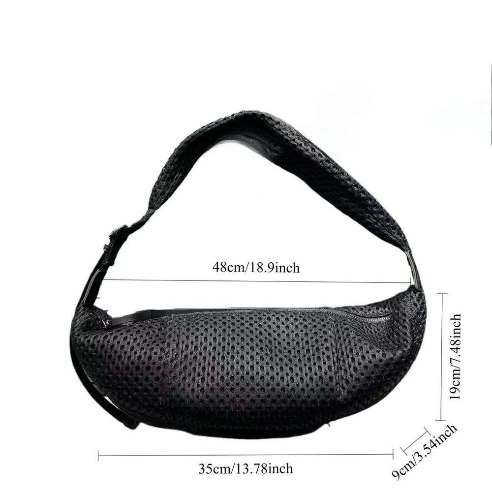 Women's Bags Designer Ladies' Fashionable Casual Mesh Diagonal Cross Bag, Lightweight And Versatile, Sewn Single Shoulder Handbag