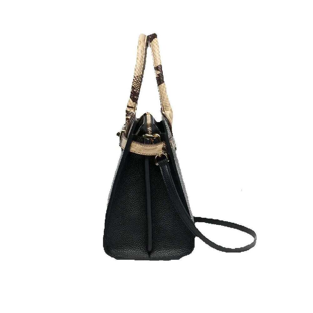 Designer Luxury Designer Luxury ZOOLER Brand Elegant Single Shoulder Bag Business Women Black Animal Pattern Purses High End#Yc350