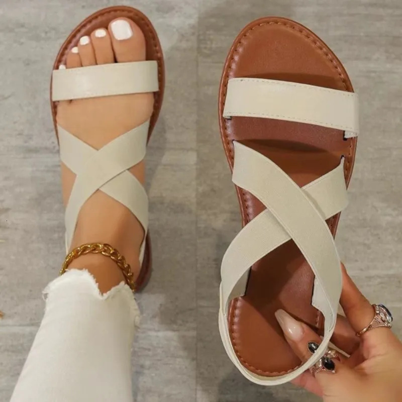 Summer Women Shoes Sandals Party Sandals Woman Beach Walking Shoes Retro Womens Sandals Plus Size Footwear Female Women Sandal 250519