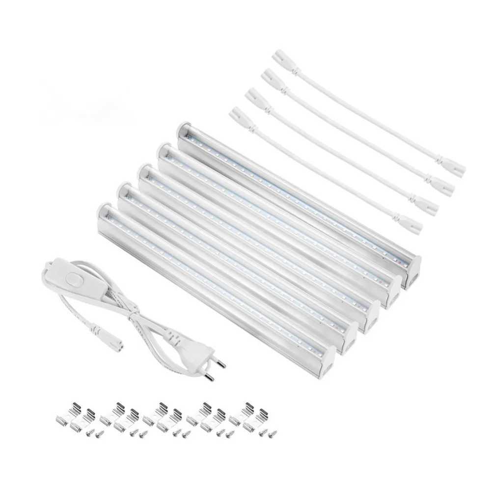 29cm 110V 220V Full Spectrum LED Grow Light T5 Tube LED Phyto Lamps Grow LED Lamp Bar Light Hydroponic Plant Growth LightXJ250526