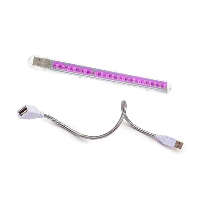 LED Full Spectrum Plant Lamp USB Grow Light Flexible LED Growth Light Phyto Lamp Flower Seedling Hydroponic LightingXJ250526