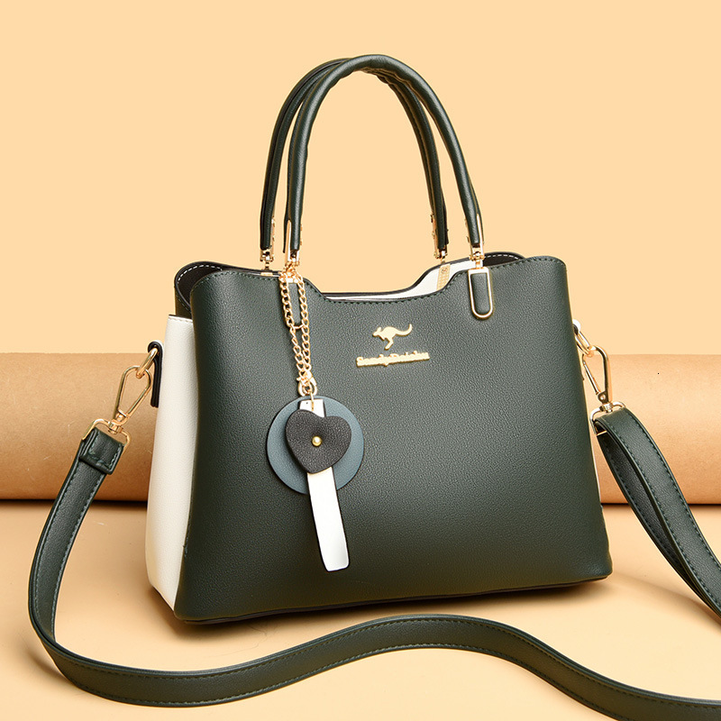 Free Shipping Designer Bag Women's New Handbag Urban Minimalist Fashion Contrasting Color Shoulder Bag Atmospheric And Practical Diagonal Shoulde