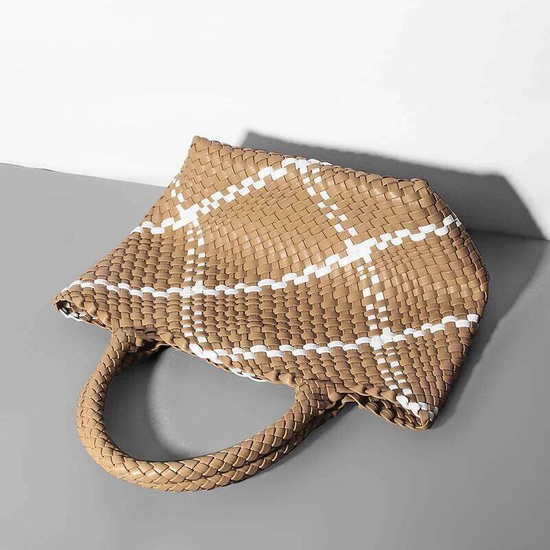 Women's handbag designer women's handbag women's bucket large woven shoulder shopping bag women's handbag travel bag