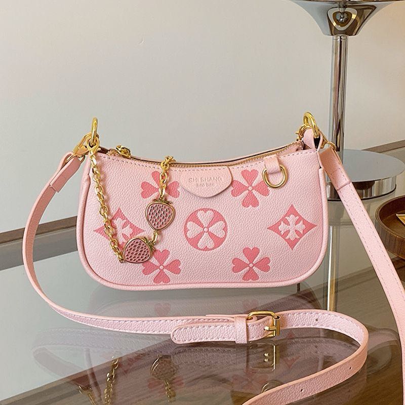 Designer Bags Fashion Shoulder Bags Underarm Bags Women's Bags Luxury Chain Leather Bags Hundreds Luxury Printed Leather Embossed Old Flower Bags
