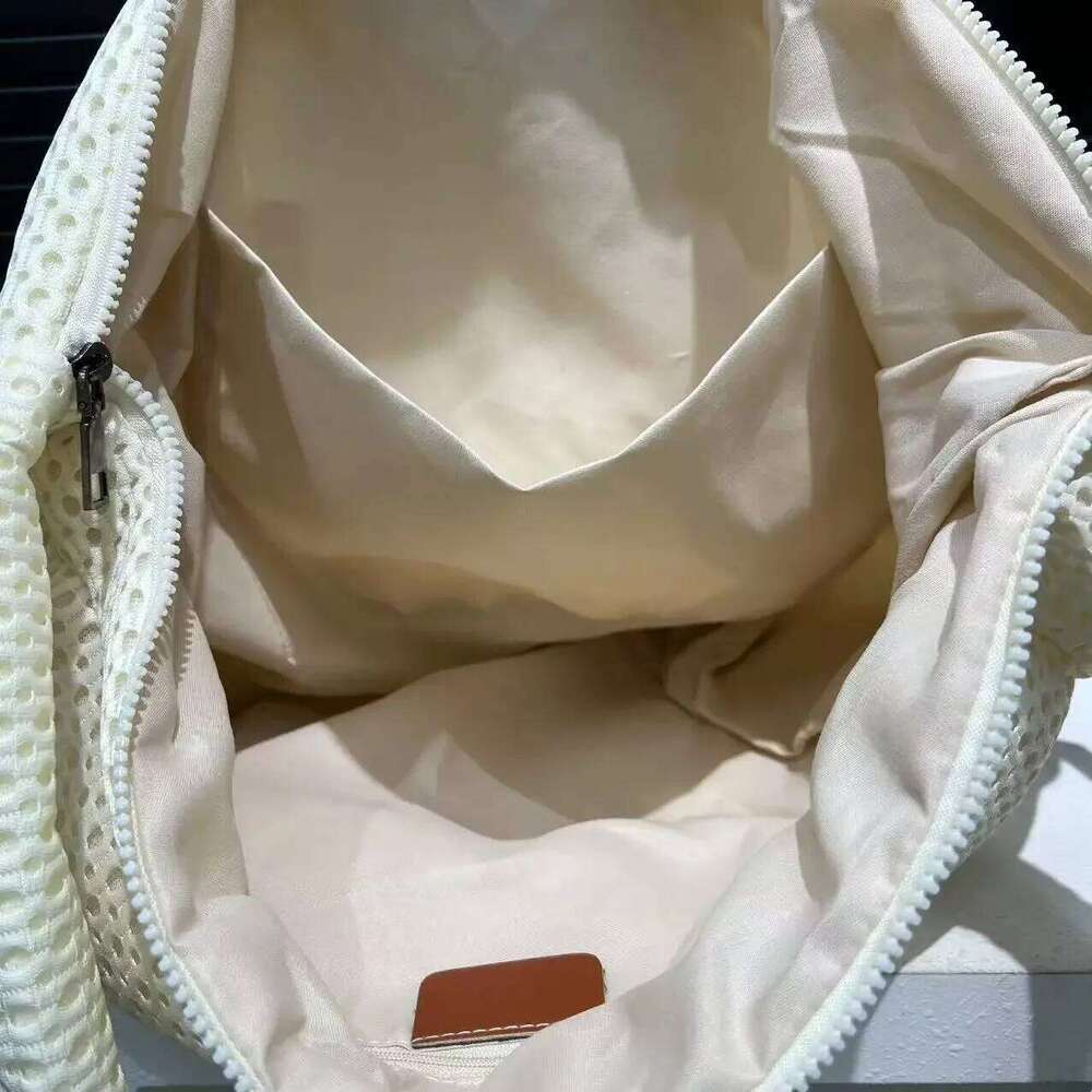 Women's Bags Designer Ladies' Fashionable Casual Slit Diagonal Cross Bag, Large Capacity Mesh Lightweight Nylon Shoulder Bag