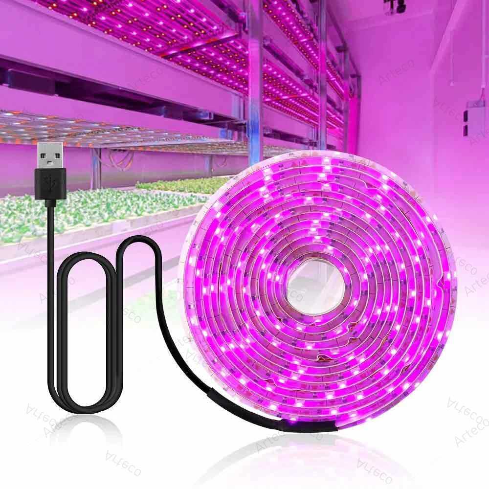 DC 5V USB LED Strip Pink LED Strip Light TV Background Lighting Tape Home Decor Lamp 1- 5m LED String Light USB Powered W250526