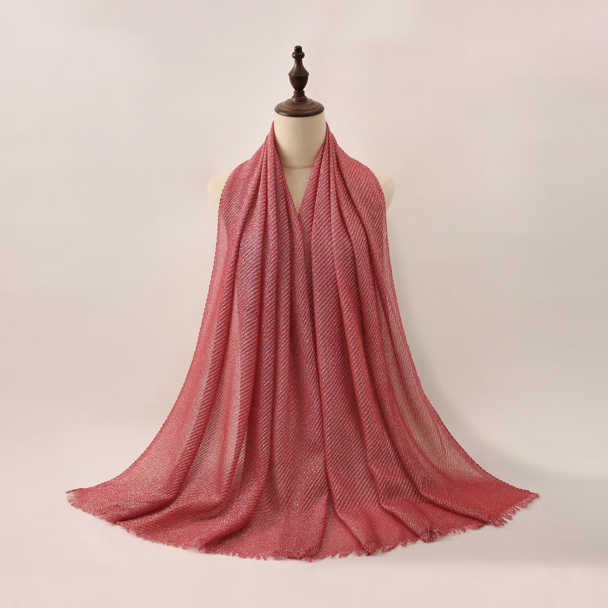 BBBB cotton and linen scarf women's spring and summer pure color Japanese and Korean scarf sun protection warm shawl simple retro long silk scarf
