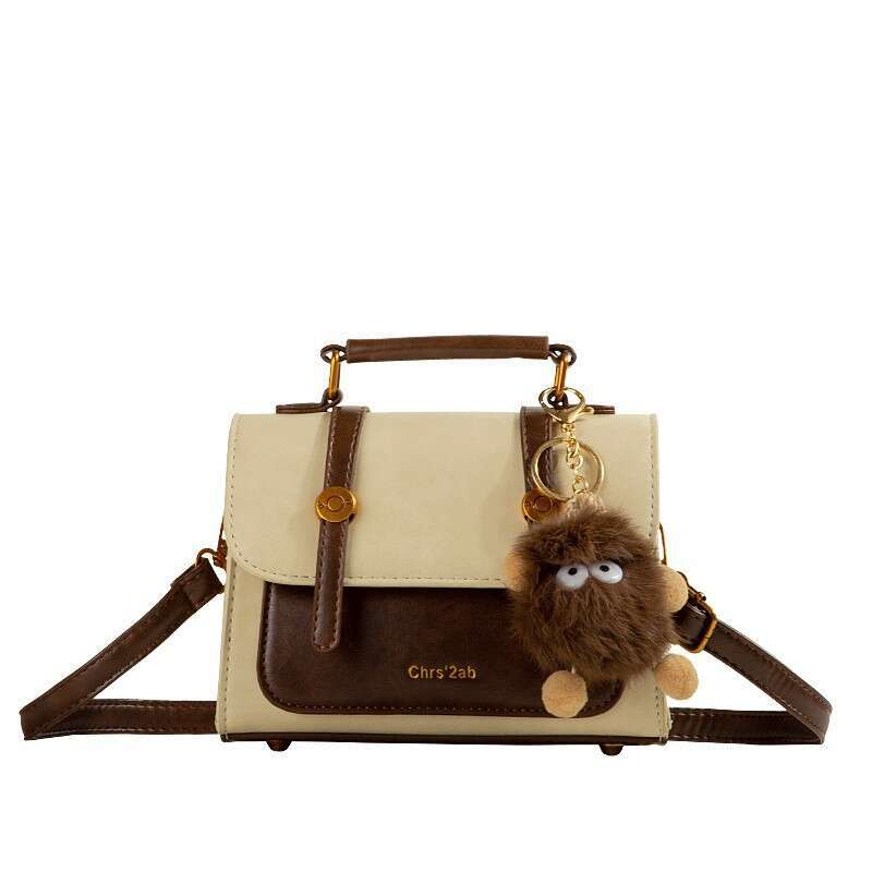 Fashion Handheld Small Square For Women Korean Style Ins Trend High-End Shoulder Bag 2025 Spring Summer Niche Casual