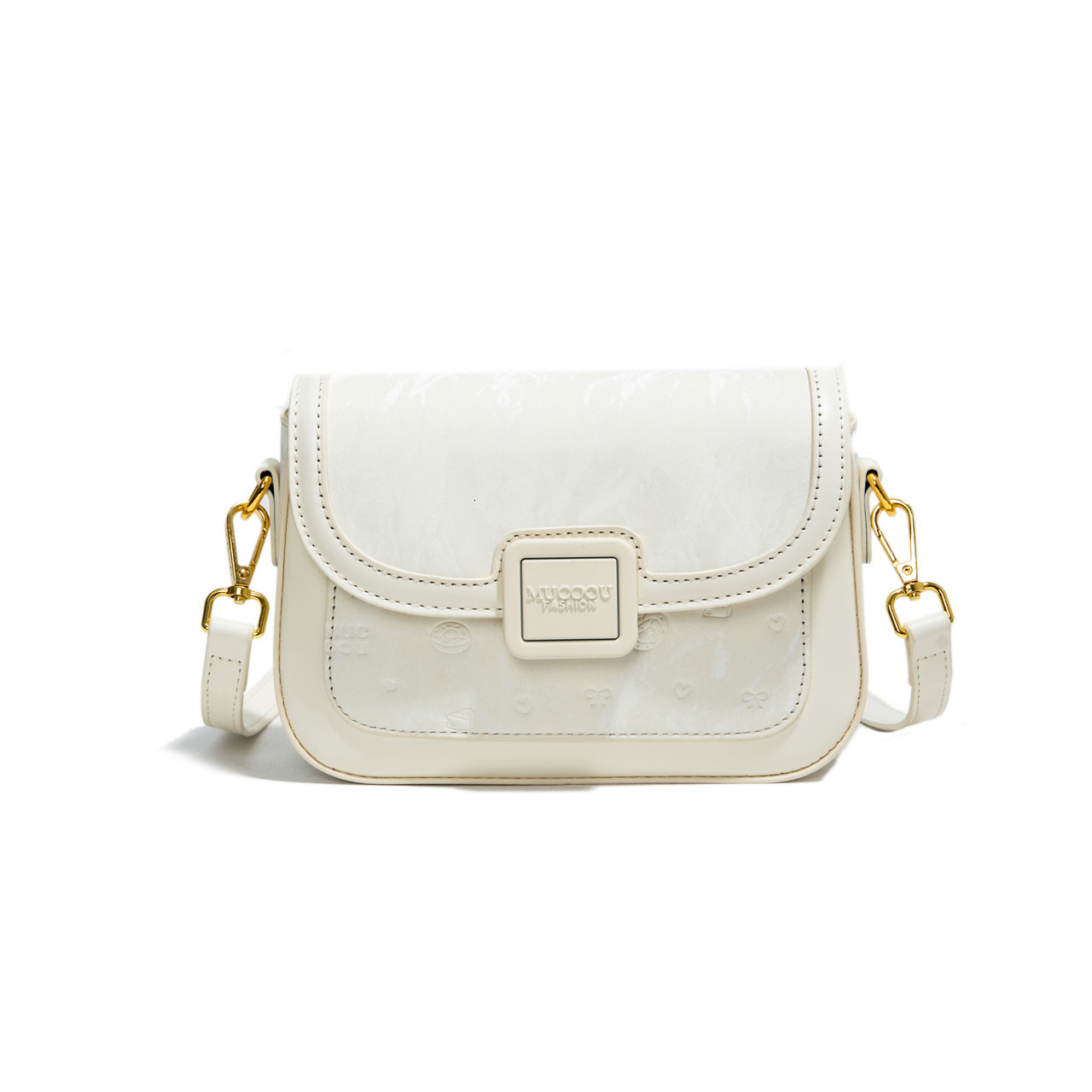 Yuezi Textured Underarm for Women 2025 Summer New Fashion Small Square Simple Versatile Shoulder Crossbody Bag