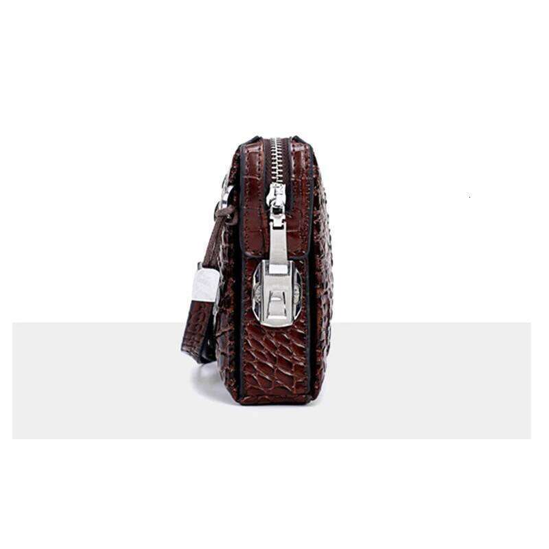 XMESSUN New Fashion Design Crocodile Pattern Clutch Cowhide Genuine Leather Envelope Bag Coin Purse INS K345