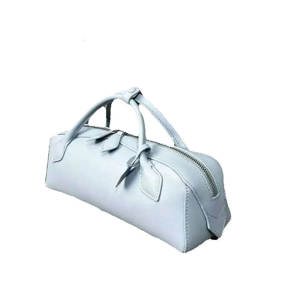 Designer Luxury Designer Luxury Niche Design Cowhide Vintage Sausage Bag Handbag