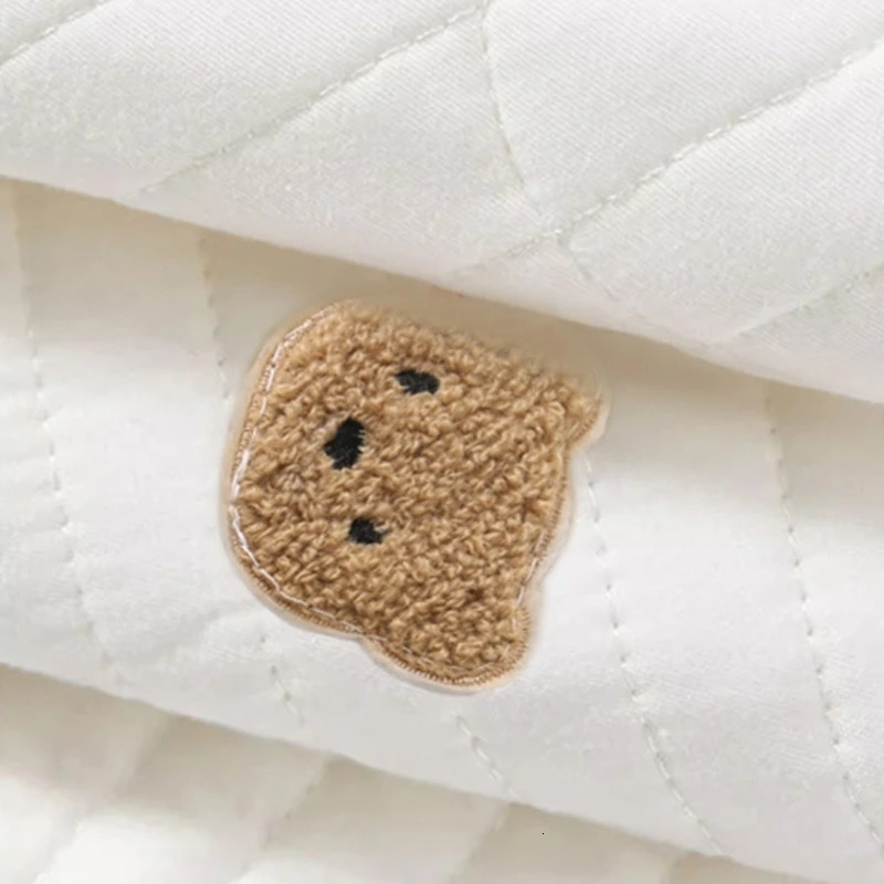 Bedside Hanging Bag Quilted Cotton Organizing for Toy and Diaper Baby Outdoor Strollers Storage Pocket 250517z