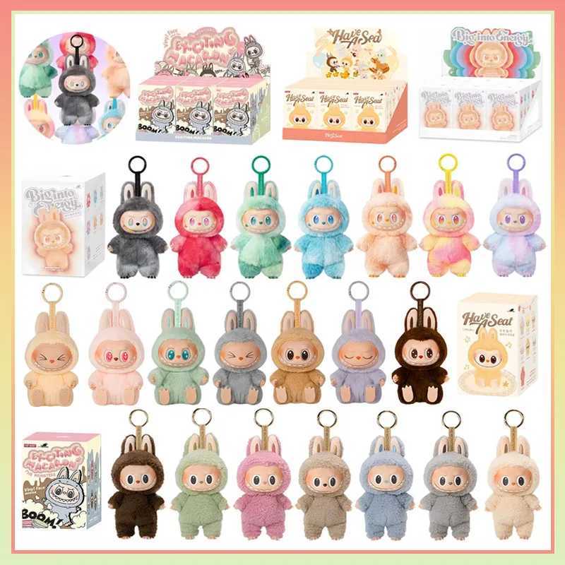 Labs Heartbeat Macaron Enamel The Monsters Face Blind Box Pvc Figurine Tabletop Ornament Kawaii Doll Kid Birthday Gift XJ250524