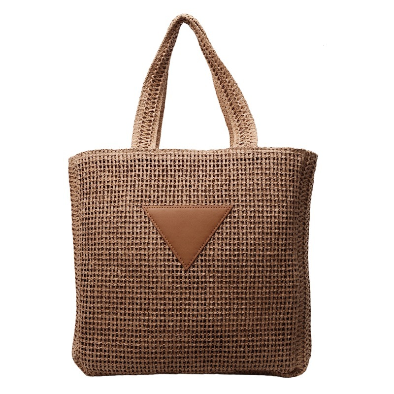 Large Capacity for Women 2025 New Fashion Commuter Korean Style Straw Versatile Casual Shoulder Underarm Bag