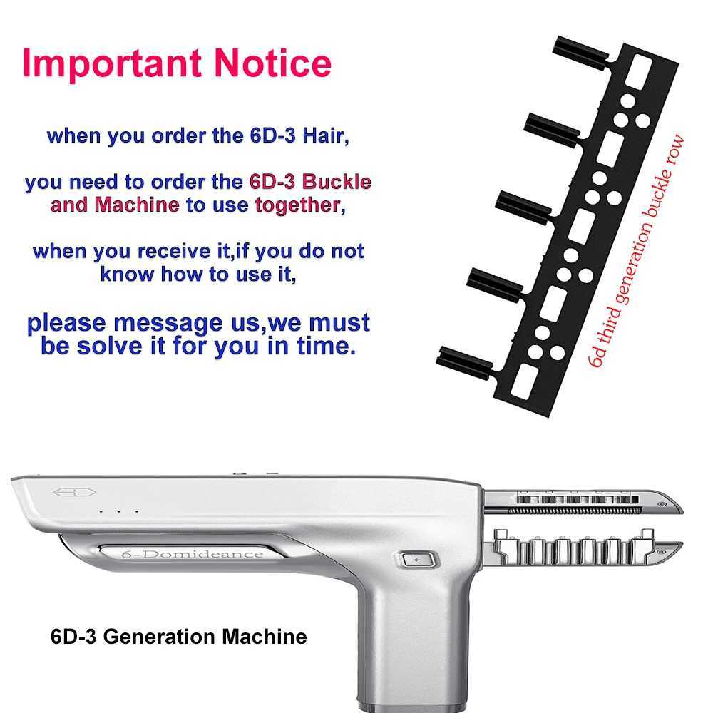 6D-3 Hidden Hair Extensions 52g 100% Real Micro Links Feather Human Hair Dark Brown Color #2 3rd Generation 6D Hair Extensions S25526