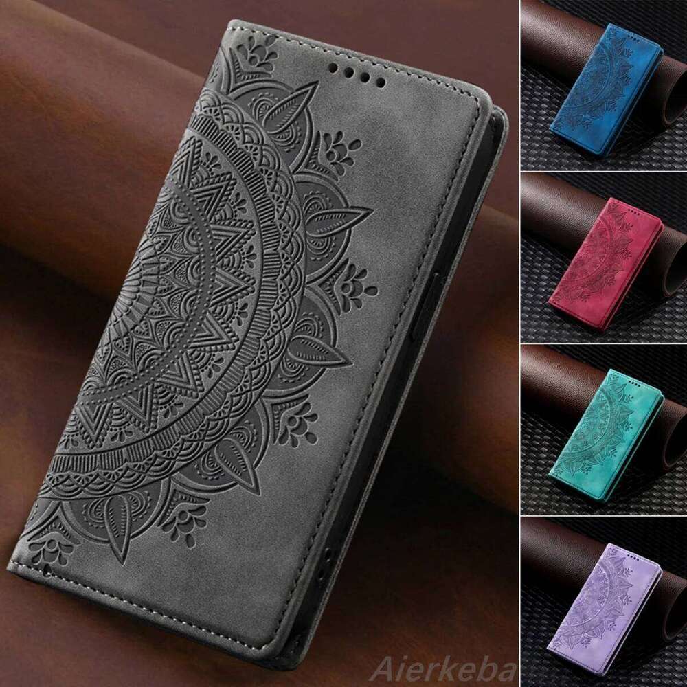 Magnetic Flip Leather Case For Samsung Galaxy S25 S24 Ultra S23 FE S22 S21 S20 S10 S9 Plus Note 20 Wallet Card Phone Cover Coque