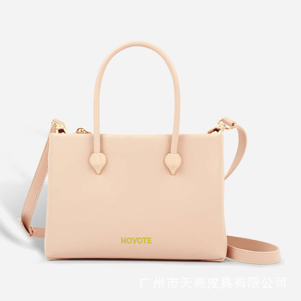 Women's Bags Designer Double Handle Tote For Women New Handbag Shoulder Leather Crossbody Bag Stylish Design Same Style