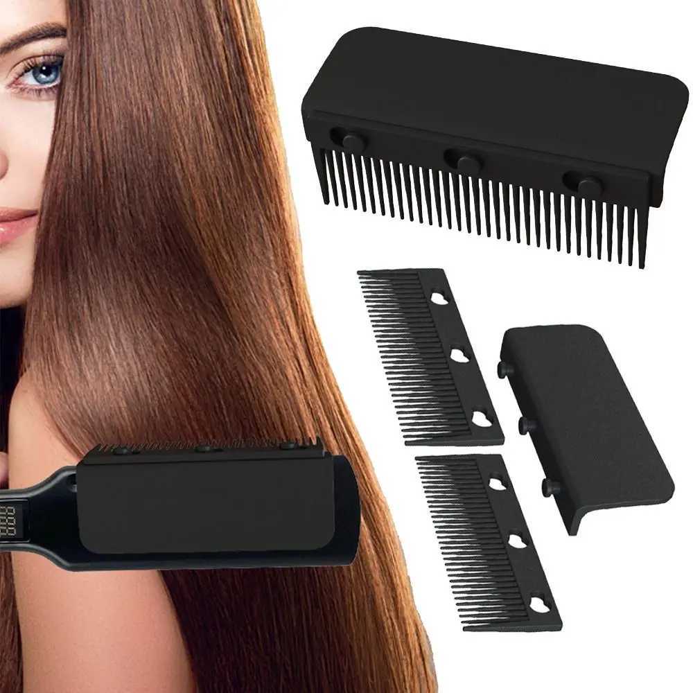 Flat Iron Comb Attachment Hair Straightener Comb Reusable Grip Comb Clip On Disassemble Washable Nimble Comb Hair Styling Tool R250526