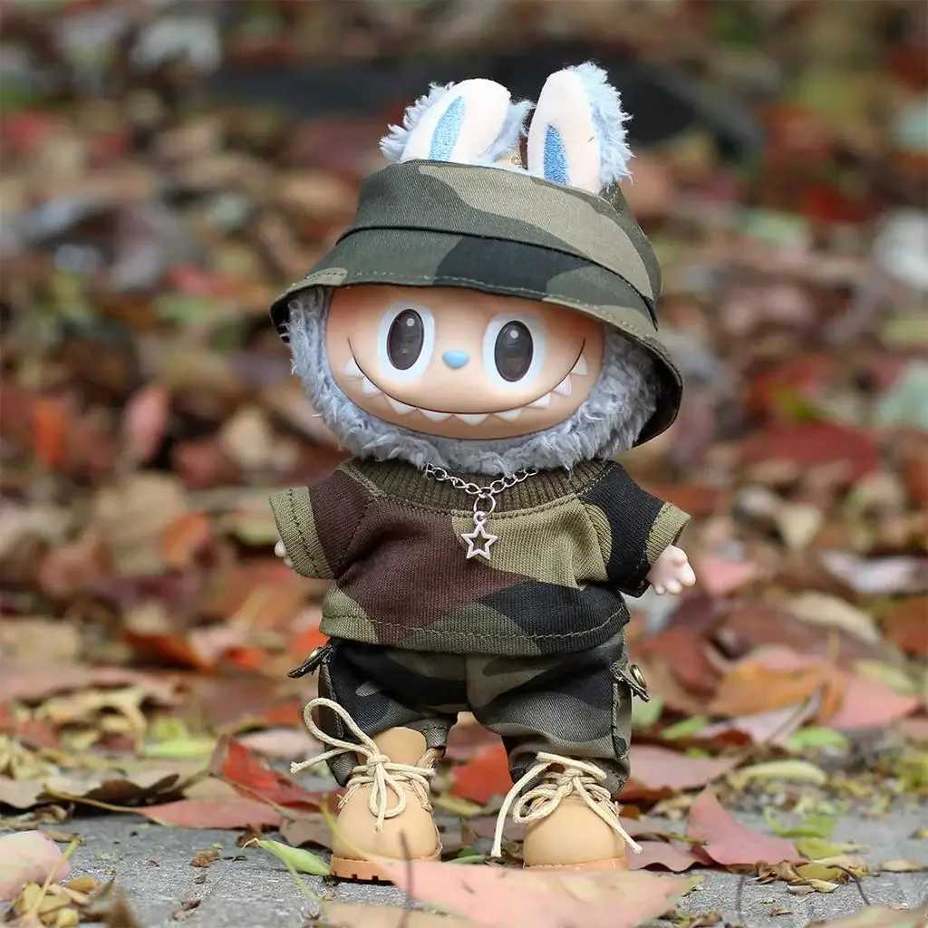 Labubu Clothes Outfit Accessories for Korea 17cm Ropa Labubu and 10cm Cotton Doll Suit Clothing X250526