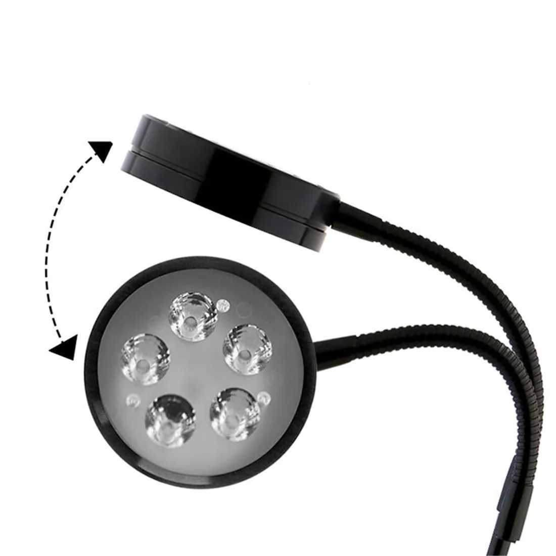 Dimmable USB Powered LED Aquarium Light with Timer 360 Degree Full Spectrum LED Fish Tank Light Plant Growth Succulents BottleXJ250526