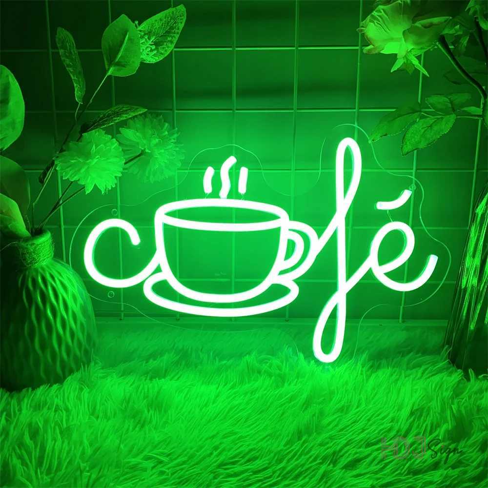 Coffee Bar Neon LED Sign Cafe Pantry Neon Lights Signs Coffee Shop Room Decor For Pantry Cafe Bar Decoration Neon Lights USB W250526