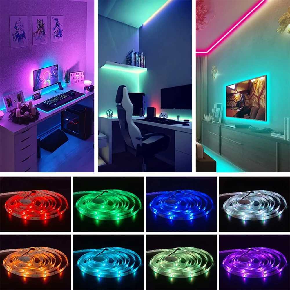 40m Bluetooth LED Strip Light LED Strip Lights LED Lights for Bedroom Smart LED Lights APP Control for Birthday Christmas W250526