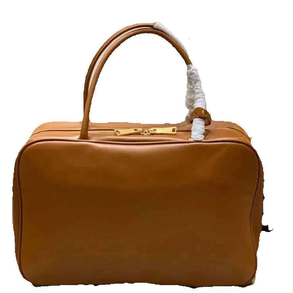 Designer Luxury Designer Luxury Motingsome Designer Real Genuine Leather Handbag Woman Tote Bag Retro Boston Purses Bowling Bags Shoulder Hobos 2024