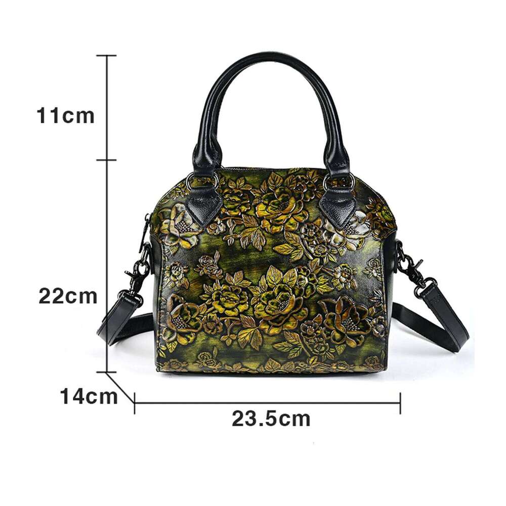 MOTAORA Vintage Women's Bag New 2024 Genuine Leather Women Handbags Handmade Color Wiped Designer Emed Woman