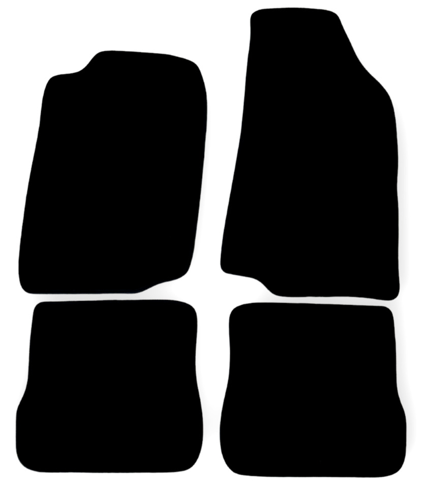 Car Floor Mats For VW Golf Mk2 1983 - 1993 Waterproof Black Carpet Rugs Auto Liners