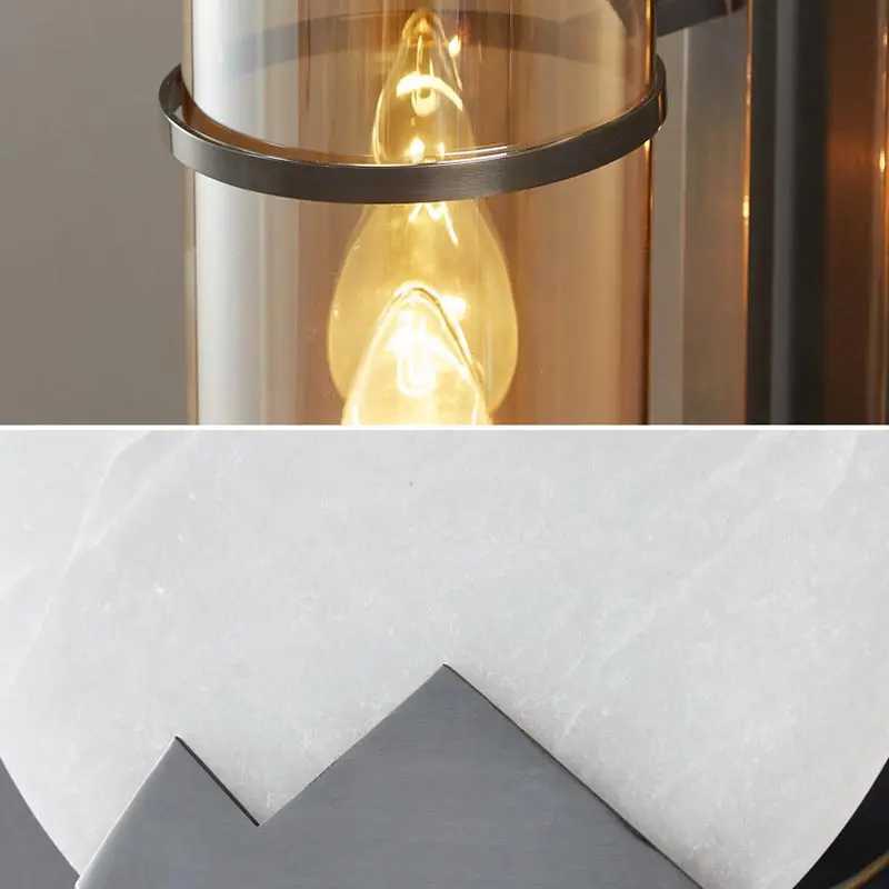 Modern LED Wall Lights Sconces Fixtures Lamp Nordic Bedroom Lamp Mirror Light Kitchen Bedside Living Room Decoration Home GlassXJ250526