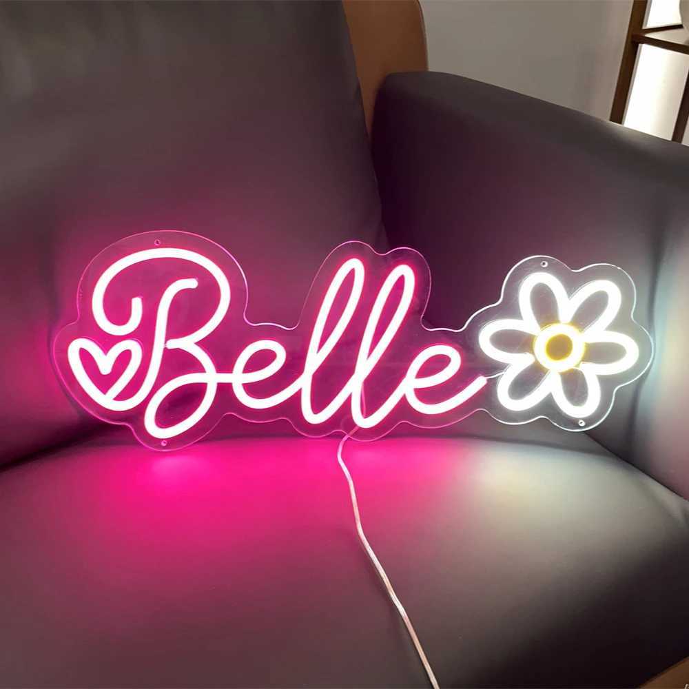 Custom Neon Sign Personalized Name Text LED Neon Lamp Kid Teenage Gift Birthday Wedding Home Bedroom Wall Decoration W250526