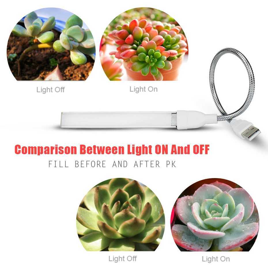 Led Grow Light USB DC 5V Fitolampy For Plants Red Blue Led Plant Grow Light Lamps Full Spectrum Led Grow Lights Bulb PhytolampXJ250526