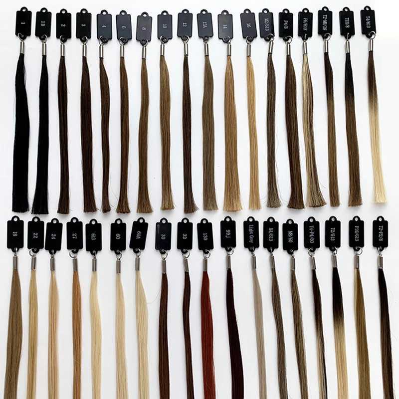 50g/pcs Genius Weft Straight Invisible Burmese Hair Extensions 14-30inch Remy Hair Bundles For Women Hair Weaves S25526