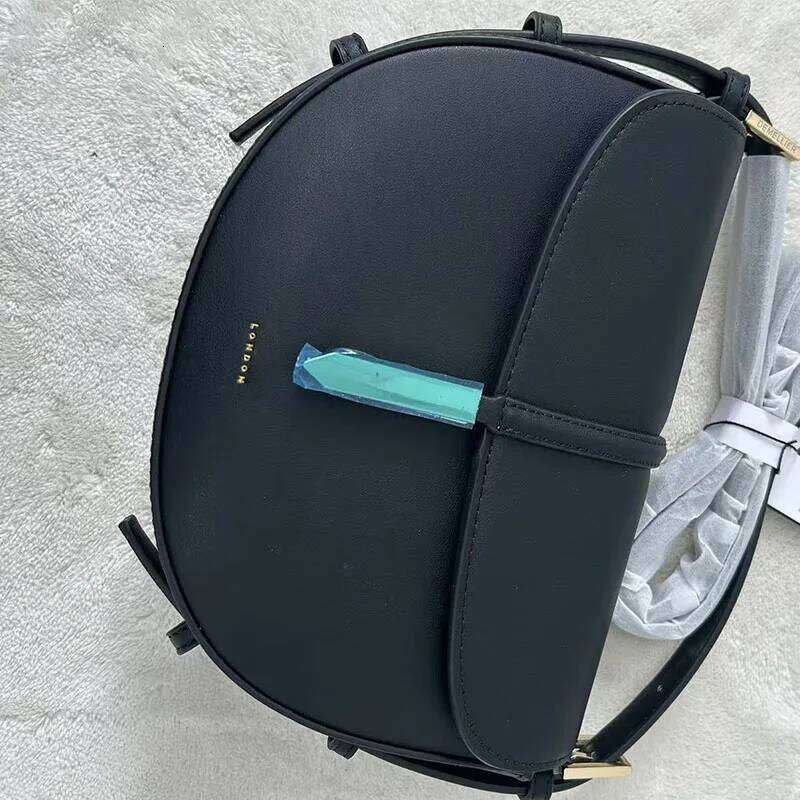 Designer Bag Commuting Women S Armpit Saddle Solid Color Cowhide Fashionable Single Shoulder Crossbody Half Moon