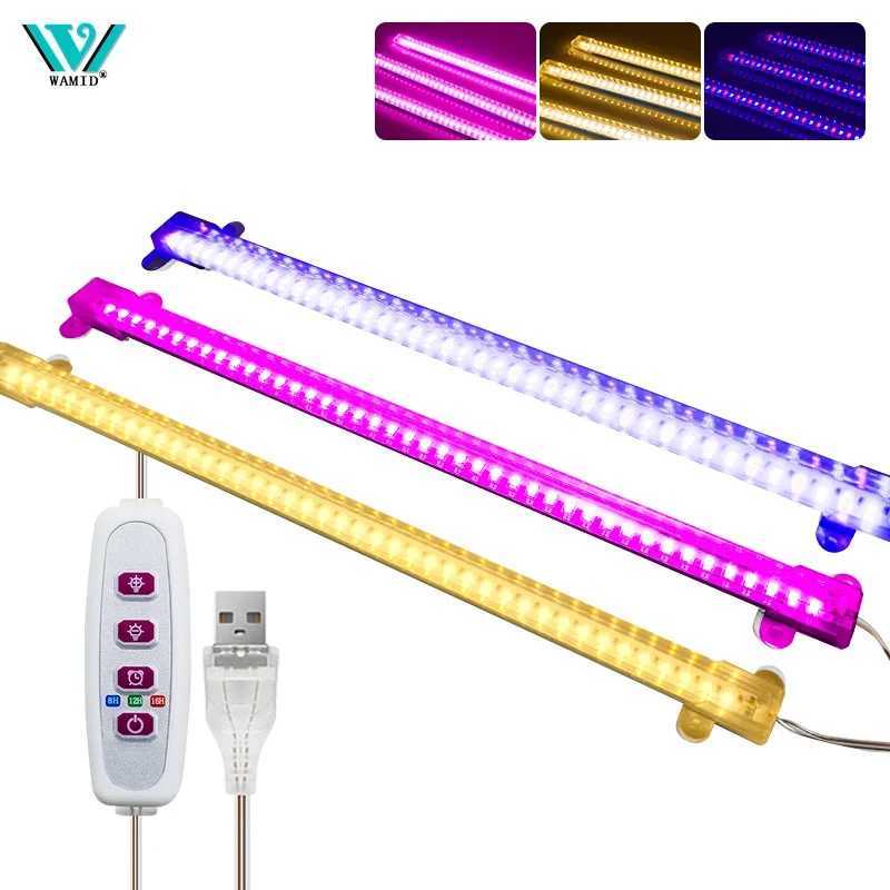 LED Grow Light 30cm Led Bar Light for Plants USB 5V Full Spectrum Phyto Lamp for Seedlings Vegs Flower Greenhouse Growing Lamp XJ250526