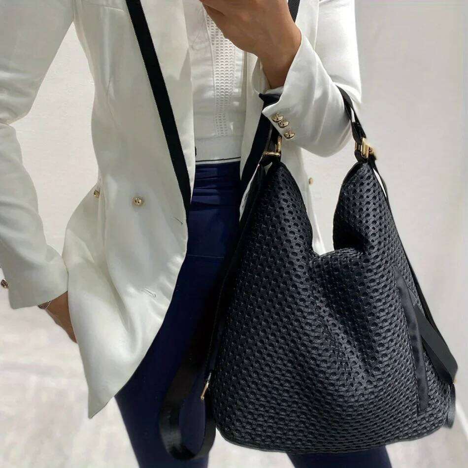 Women's Bags Designer Women's Multifunctional Oxford Cloth Fashion Mesh Shoulder Large Capacity Leisure Messenger Bag